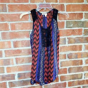 Anthropologie Meadow Rue Womens Southwest Tank